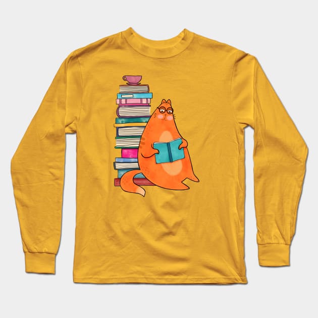 Too Many Books Is Never A Problem Long Sleeve T-Shirt by LittleBunnySunshine